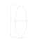 Skutchi Designs 45 in W, 120 in L, 29 in H, Engineered Wood Top, White HAR-OVAL-46X119-DOU-ELEC-XD09 - alternate 3